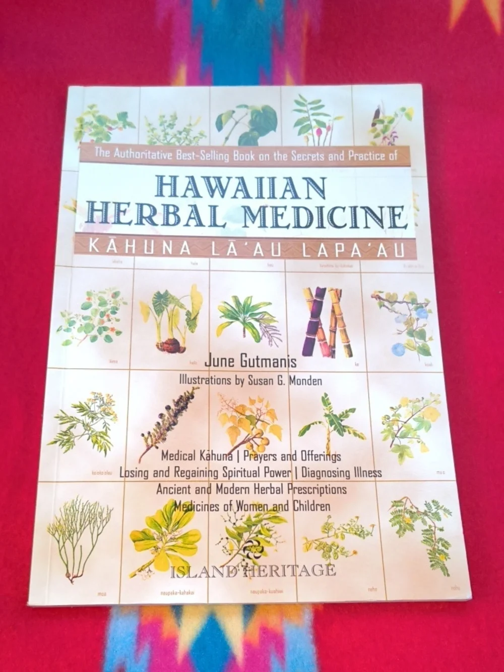 KahunaA La'au Lapa'au: Hawaiian Herbal Medicine - June Gutmanis PB